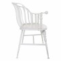 Bench Alexandra House Living White Iron 53 x 86 x 128 cm