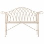 Banc Alexandra House Living Blanc Fer 50 x 88 x 110 cm