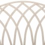 Bench Alexandra House Living White Iron 50 x 88 x 110 cm