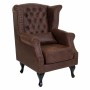 Armchair Alexandra House Living Black 84 x 86 x 84 cm Polyskin