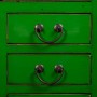 Cupboard Alexandra House Living Green MDF Elm wood 43 x 170 x 70 cm