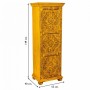 Armoire Alexandra House Living Jaune Fer Bois de manguier 40 x 149 x 53 cm