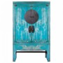 Armoire Alexandra House Living Bleu Bois 49 x 172 x 108 cm