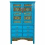 Cupboard Alexandra House Living Blue Wood Elm wood 43 x 170 x 100 cm