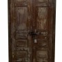 Cupboard Alexandra House Living Brown polystyrene Mango wood 40 x 225 x 101 cm