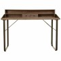 Desk Alexandra House Living Brown Wood Iron Plate Fir wood 60 x 95 x 130 cm