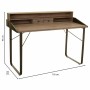 Bureau Alexandra House Living Marron Bois Fer Tôle Bois d'épicéa 60 x 95 x 130 cm