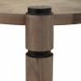 Table Basse Alexandra House Living Marron Bois Fer Tôle Bois d'épicéa 110 x 46 x 110 cm