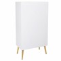 Armoire Alexandra House Living Blanc Doré Bois MDF 36 x 118 x 62 cm