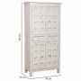 Garde-robe Alexandra House Living Blanc Bois de manguier 93 x 192 x 45 cm