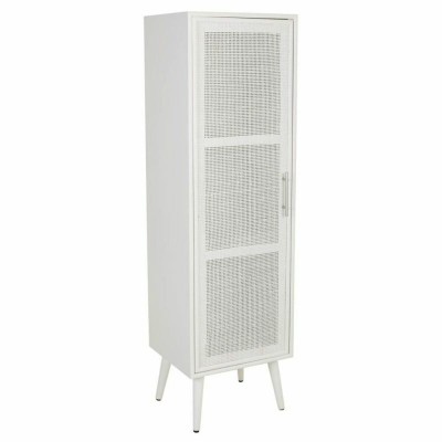 Armoire Alexandra House Living Argenté white wedding Bambou Bois MDF 37 x 139 x 40 cm