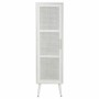 Armoire Alexandra House Living Argenté white wedding Bambou Bois MDF 37 x 139 x 40 cm