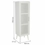 Cupboard Alexandra House Living Silver white wedding Bamboo MDF Wood 37 x 139 x 40 cm