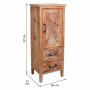 Cupboard Alexandra House Living Pine MDF Wood 31 x 97 x 38 cm