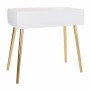 Hall Table with Drawers Alexandra House Living Golden MDF Wood 41 x 78 x 82 cm