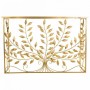 Hall Alexandra House Living Golden Metal Glass MDF Wood 40 x 80 x 120 cm