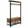 Hall Alexandra House Living Natural Iron Mango wood 40 x 166 x 100 cm