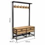 Hall Alexandra House Living Natural Iron Mango wood 40 x 166 x 100 cm