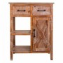 Hall Table with Drawers Alexandra House Living Brown Pine MDF Wood 82 x 37 x 63 cm