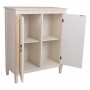 Meuble d'Entrée Alexandra House Living Blanc Rotin Bois d'épicéa Bois MDF 36 x 95 x 78 cm