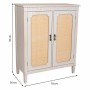 Hall Alexandra House Living White Rattan Fir wood MDF Wood 36 x 95 x 78 cm