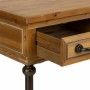 Hall Table with Drawers Alexandra House Living Brown Metal Fir wood MDF Wood 40 x 80 x 122 cm