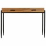 Hall Table with Drawers Alexandra House Living Brown Iron Plate Fir wood 34 x 81 x 120 cm