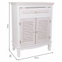 Hall Table with Drawers Alexandra House Living White MDF Wood 30 x 78 x 60 cm