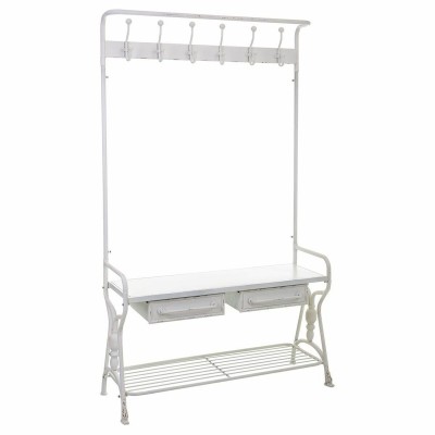 Hall Alexandra House Living White Iron 39 x 183 x 104 cm