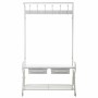 Hall Alexandra House Living White Iron 39 x 183 x 104 cm