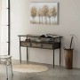 Hall Table with Drawers Alexandra House Living Brown Metal 42 x 80 x 122 cm