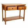 Hall Table with Drawers Alexandra House Living Brown Pine MDF Wood 78 x 41 x 95 cm