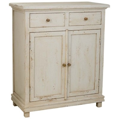 Hall Table with Drawers Alexandra House Living White Wood 40 x 100 x 85 cm