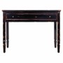 Hall Table with Drawers Alexandra House Living Black Fir wood MDF Wood 38 x 82 x 112 cm