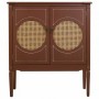 Hall Alexandra House Living Brown Natural Rattan Fir wood MDF Wood 38 x 90 x 80 cm