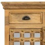 Hall Table with Drawers Alexandra House Living Brown Mango wood 95 x 100 x 44 cm