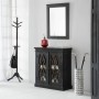 Hall Alexandra House Living Black Glass Iron Mango wood 40 x 100 x 90 cm