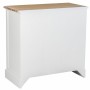 Hall Table with Drawers Alexandra House Living White Brown Zinc Alloy MDF Wood 39 x 80 x 82 cm