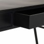 Hall Table with Drawers Alexandra House Living Black Metal 40 x 75 x 100 cm