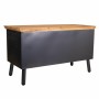 Occasional Furniture Alexandra House Living Brown Black Grey Glass Iron Fir wood 42 x 55 x 94 cm