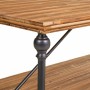 Centre Table Alexandra House Living Brown Black Grey Iron Fir wood 60 x 50 x 121 cm