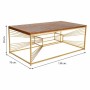 Centre Table Alexandra House Living Gold Natural Iron Fir wood MDF Wood 70 x 50 x 130 cm