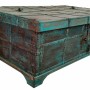 Chest Alexandra House Living Blue Mango wood 87 x 48 x 136 cm