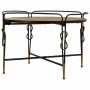 Centre Table Alexandra House Living Brown Metal Fir wood MDF Wood 78 x 53 x 78 cm