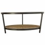 Centre Table Alexandra House Living Brown Glass Iron 91 x 41 x 91 cm