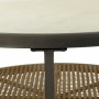 Centre Table Alexandra House Living Brown Glass Iron 91 x 41 x 91 cm