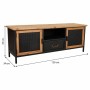 Sideboard Alexandra House Living Black 34 x 45 x 120 cm