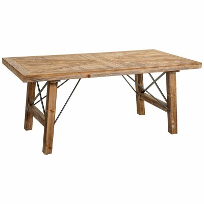 Centre Table Alexandra House Living Brown Fir wood MDF Wood 60 x 50 x 120 cm