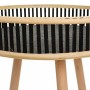 Set of 3 tables Alexandra House Living Black Wood Bamboo