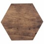 Jeu de 2 tables Alexandra House Living Marron Noir Fer Bois MDF 39 x 57 x 39 cm